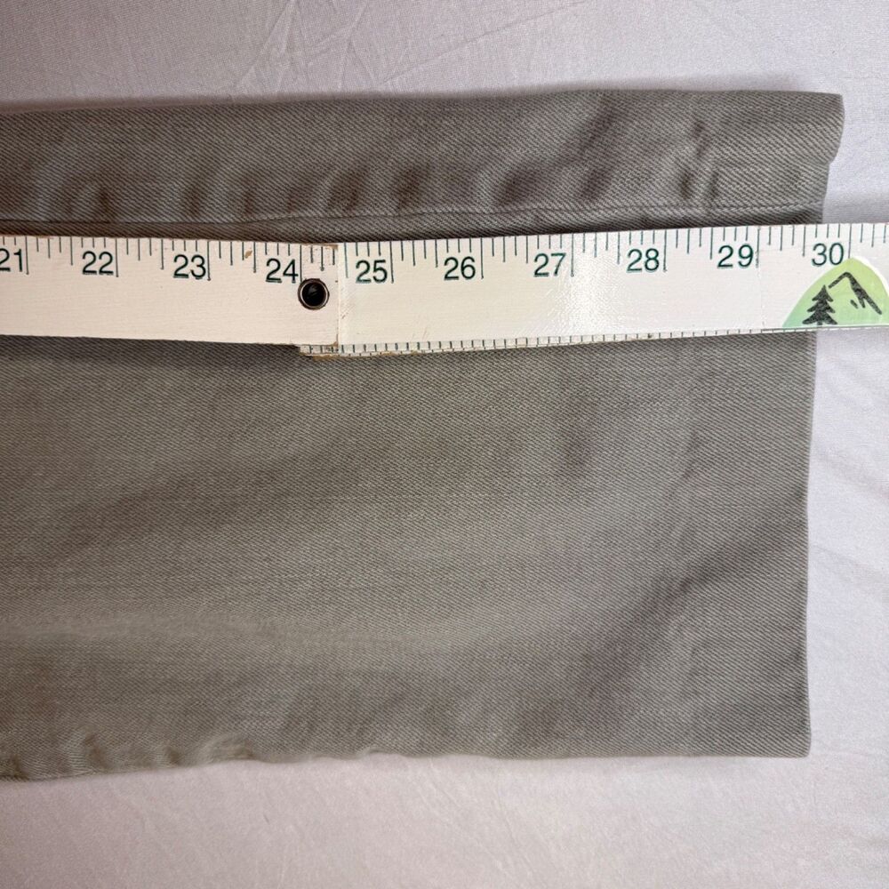 ZARA Women's XS Cotton Trouser Pants Light Green Grunge Preppy - Picture 3 of 8